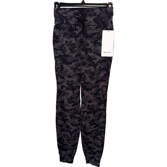 NWT LULULEMON Ready to Rulu Jacquard Heritage Camo Lunar Rock Joggers Size 2 - Picture 6 of 12